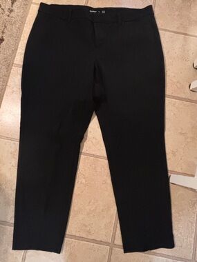 Old Navy Black Dress Pants with Clean Waistband